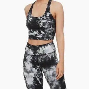 Calvin Klein Performance High Waist Tie-Dye Cropped Legging & matching tank